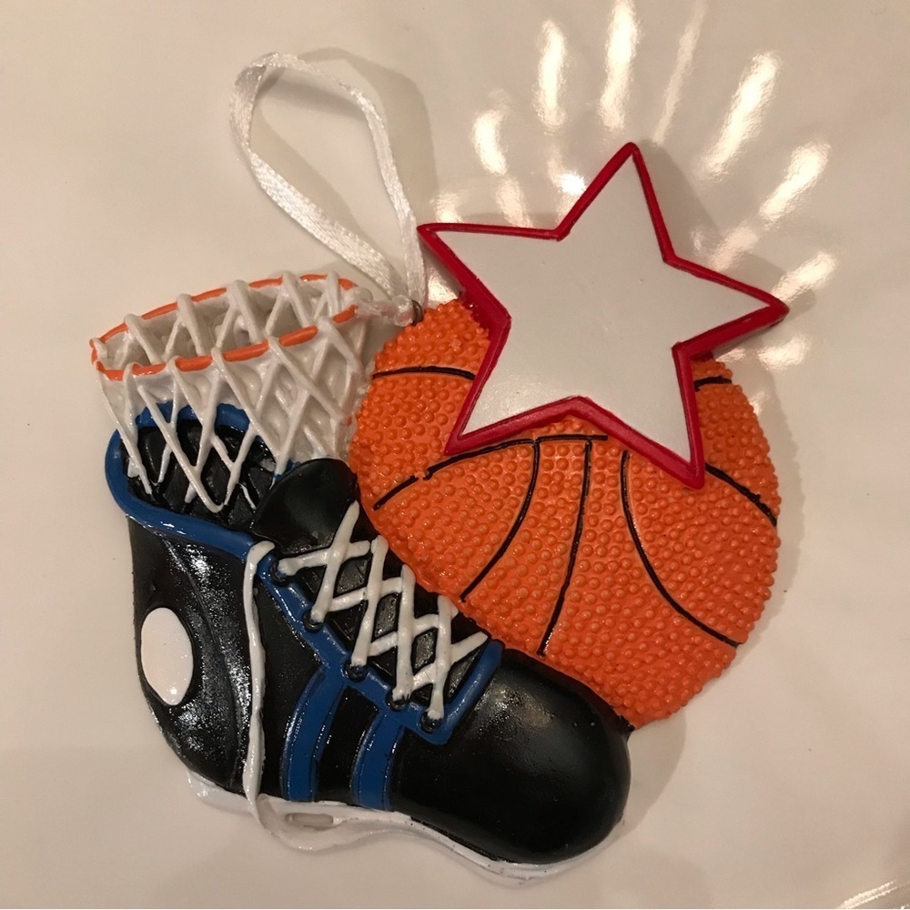 🏀Personalized Basketball Ornament
